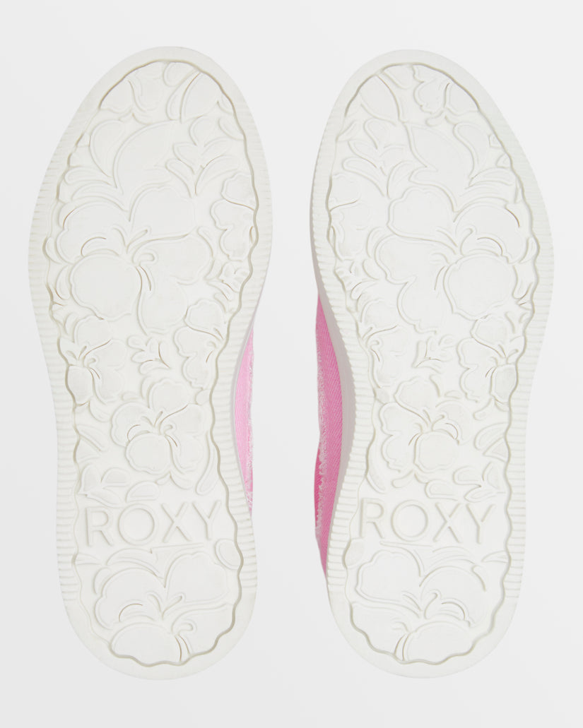 Girls's Roxy® Sheilahh 2.0 Fray Sneakers Purple | GJKB-14850