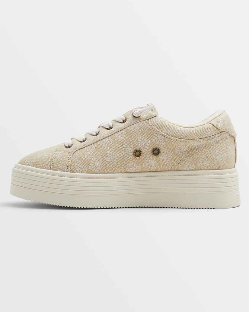 Girls's Roxy® Sheilahh 2.0 Sneakers Beige | SUEJ-34512