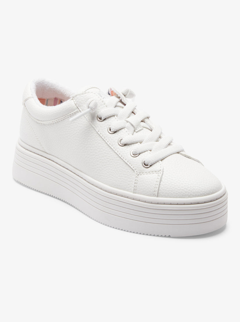 Girls's Roxy® Sheilahh 2.0 Sneakers White | JSHC-72913
