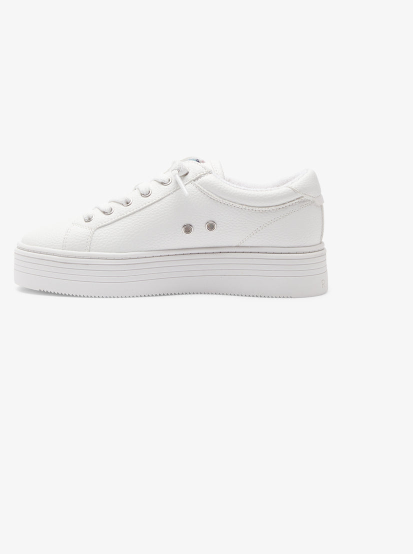 Girls's Roxy® Sheilahh 2.0 Sneakers White | JSHC-72913
