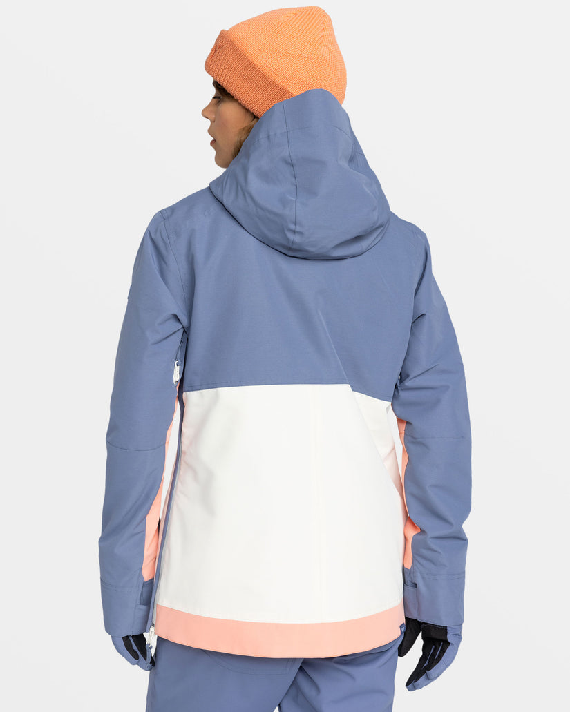 Girls's Roxy® Shelter Snowboard Jackets Blue | UIDE-12865