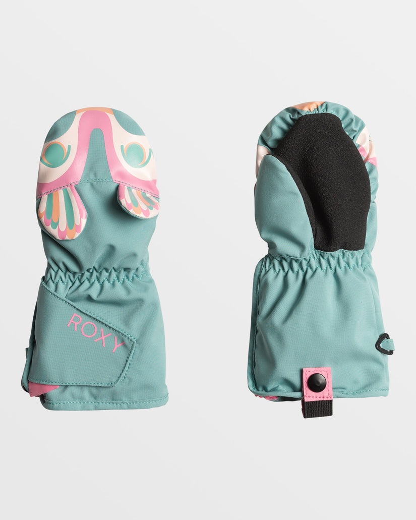 Girls\'s Roxy® Snows Up Insulated Gloves Green | ATXI-63950