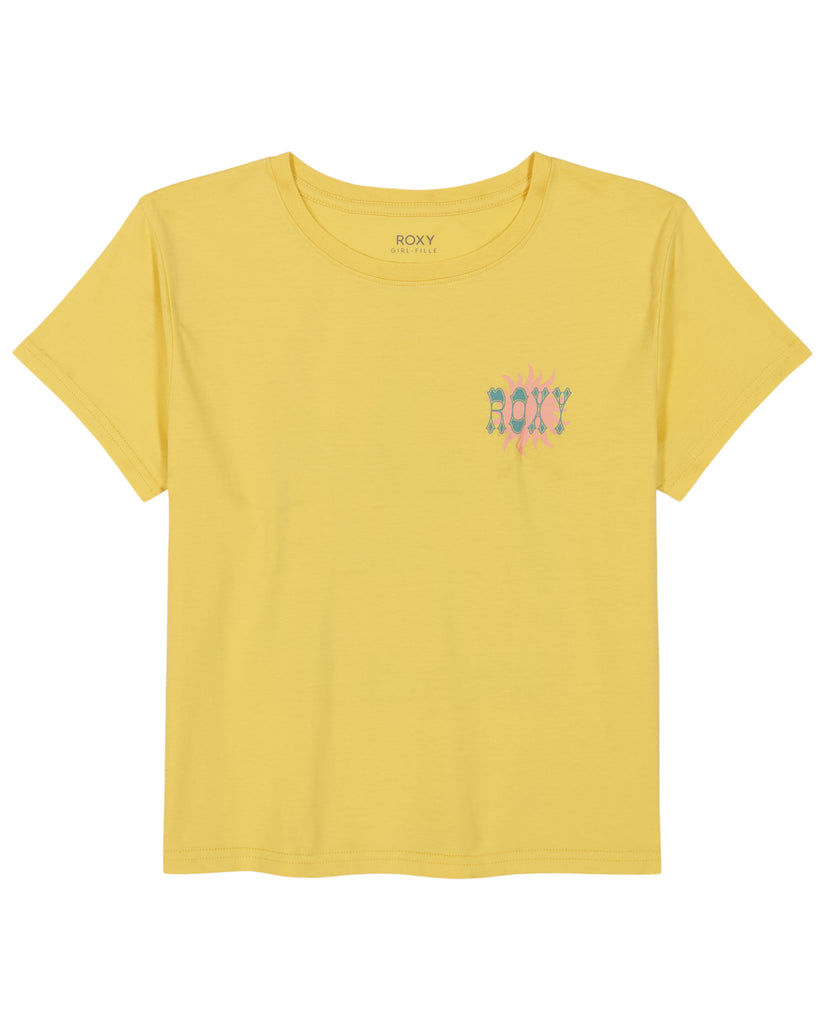 Girls\'s Roxy® Soul Search T-Shirt Yellow | TSJB-64037