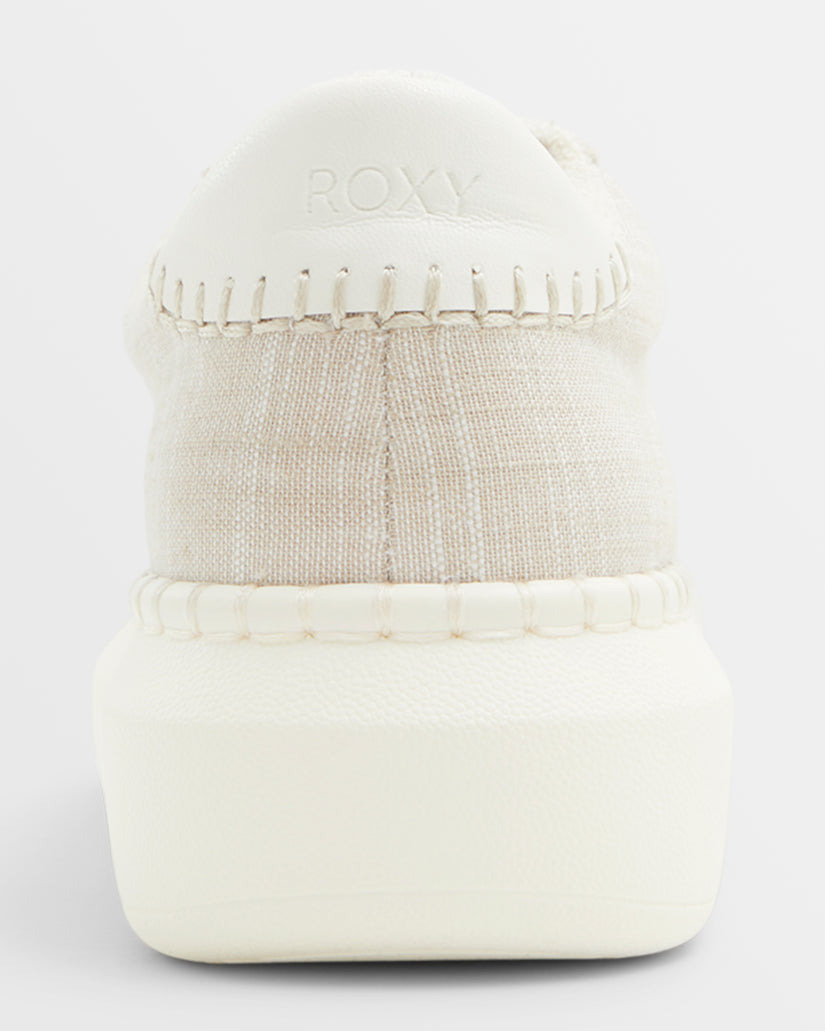 Girls's Roxy® Stellar Sneakers Beige | WMAK-06294