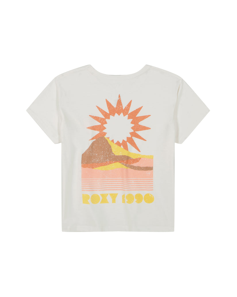 Girls's Roxy® Sunblock T-Shirt White | IMWE-67459