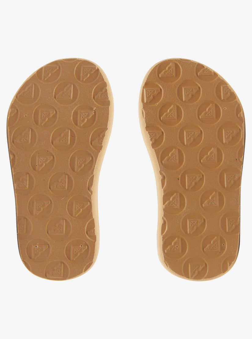 Girls's Roxy® Toddlers Porto Sandals Cream | MADT-09843