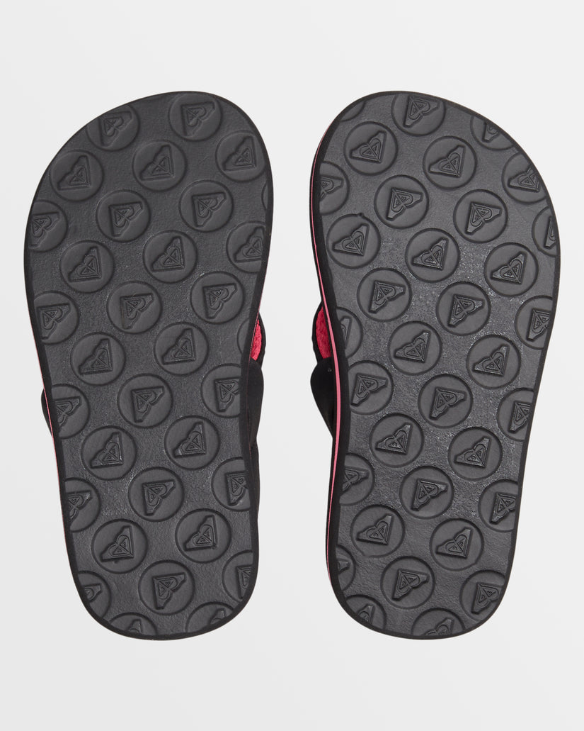 Girls's Roxy® Toddlers Vista III Sandals Black | DTZV-18547