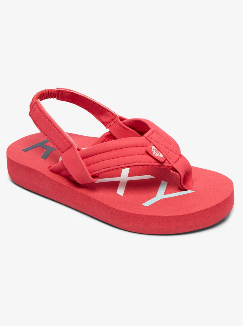 Girls's Roxy® Toddlers Vista III Sandals Red | DJIZ-40832