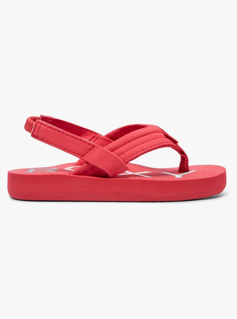 Girls's Roxy® Toddlers Vista III Sandals Red | DJIZ-40832