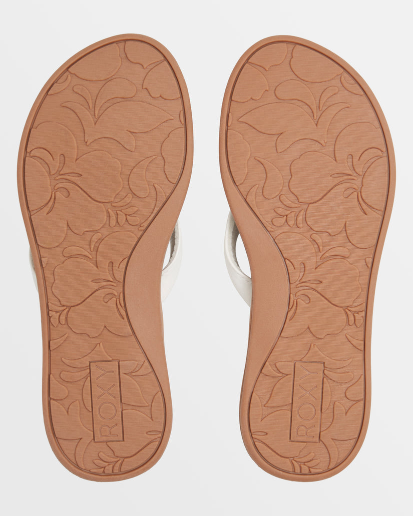 Girls's Roxy® Vickie Sandals White | HRGV-05132