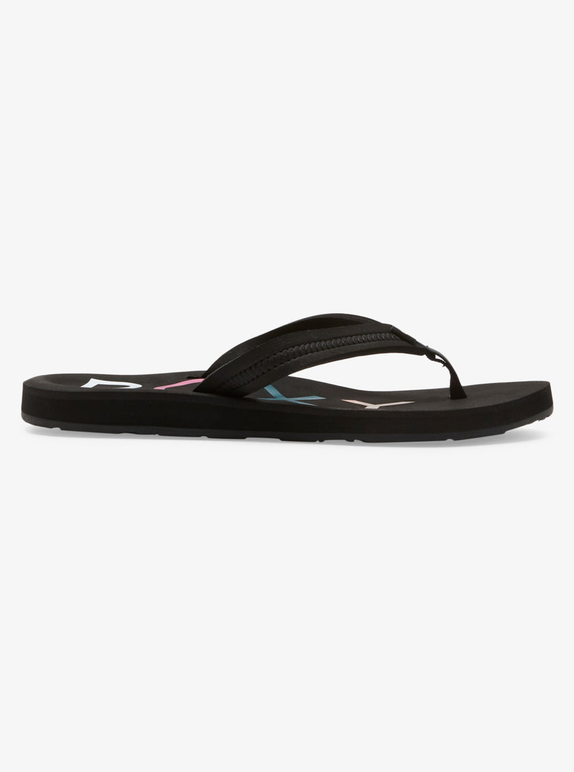 Girls's Roxy® Vista IV Sandals Black | CAIH-28653