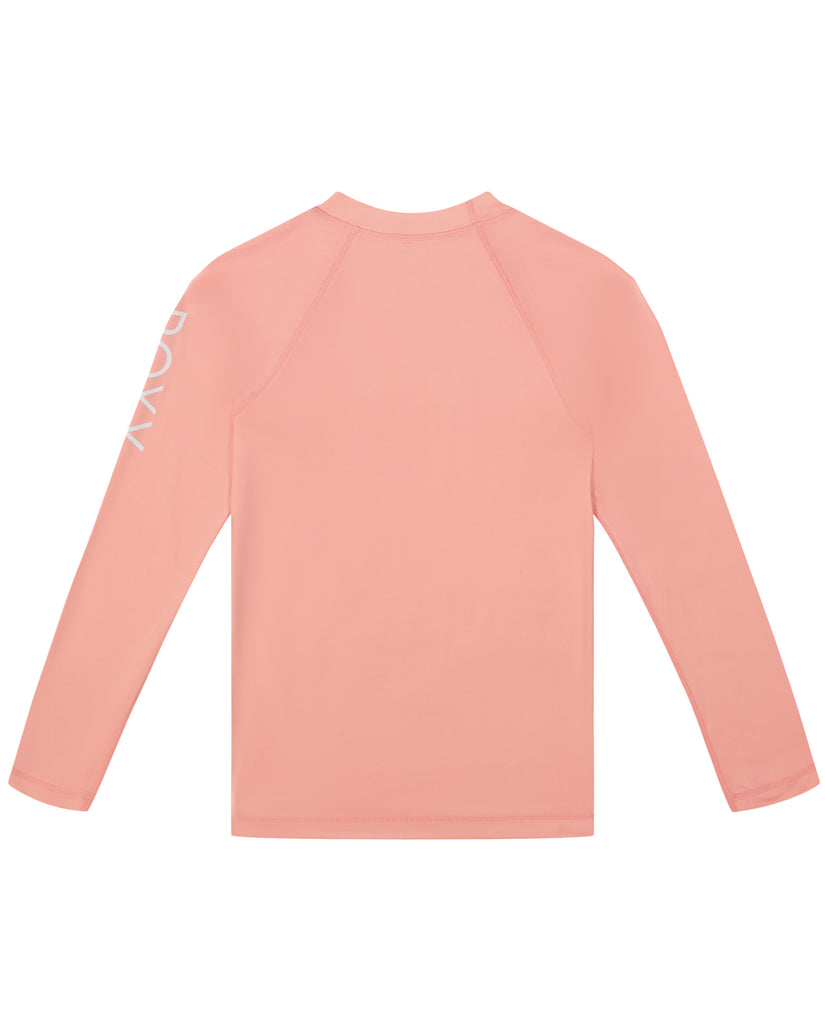 Girls's Roxy® Whole Hearted Long Sleeve Rashguards Orange | QIGO-58703