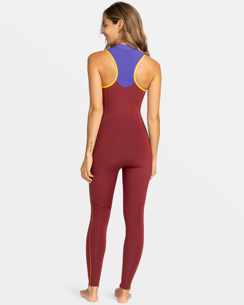 Women Roxy® 1.5mm Rise Long John Spring Swimsuits Burgundy | BZNV-60815