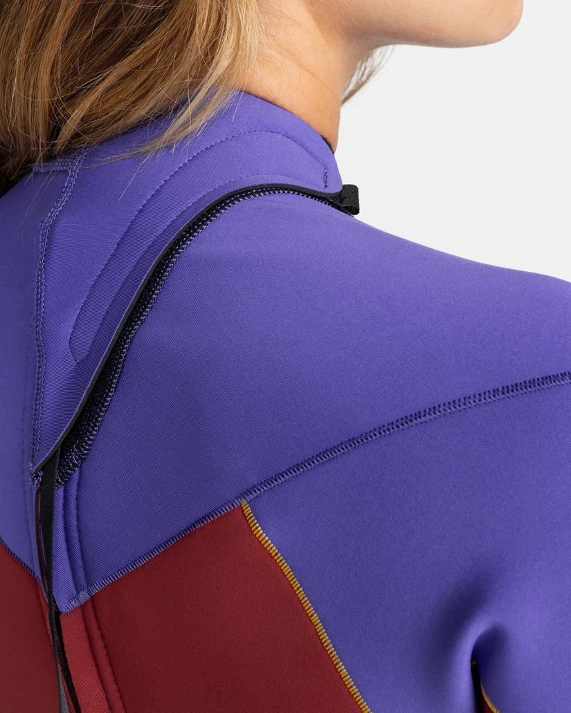 Women Roxy® 1.5mm Rise Short John Spring Swimsuits Burgundy | XYLQ-93482