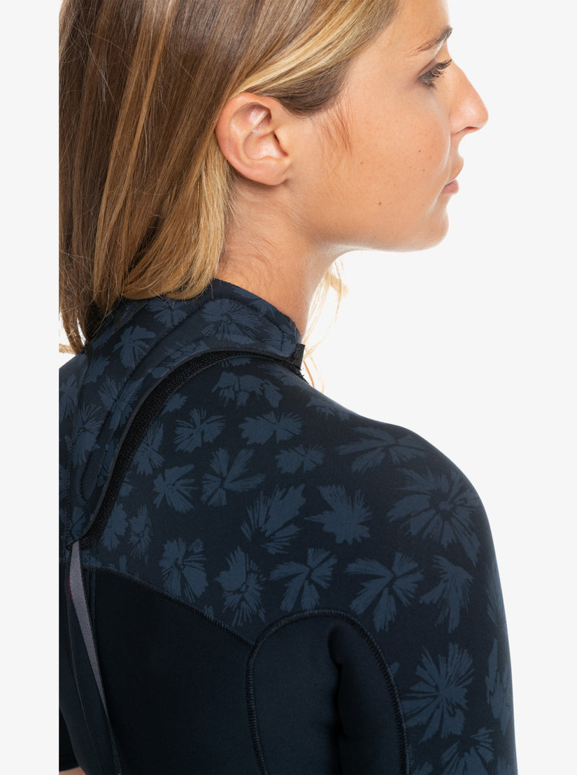 Women Roxy® 2mm Swell Series Short Sleeve Back Zip Springsuit Wetsuit Black | VCFI-65923