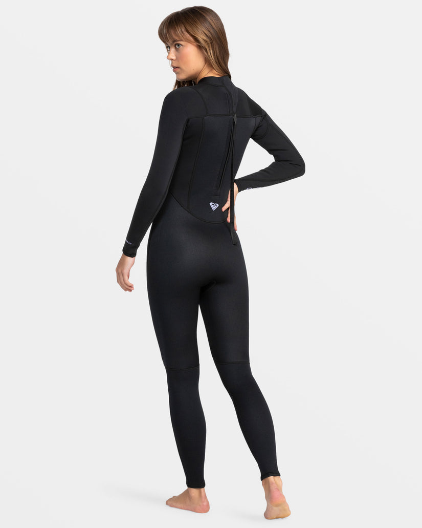 Women Roxy® 3/2mm Prologue Back Zip Wetsuit Black | NAGM-45082