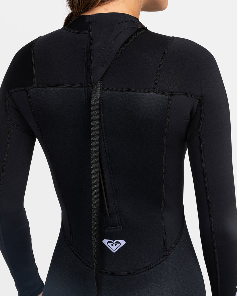 Women Roxy® 3/2mm Prologue Back Zip Wetsuit Black | NAGM-45082