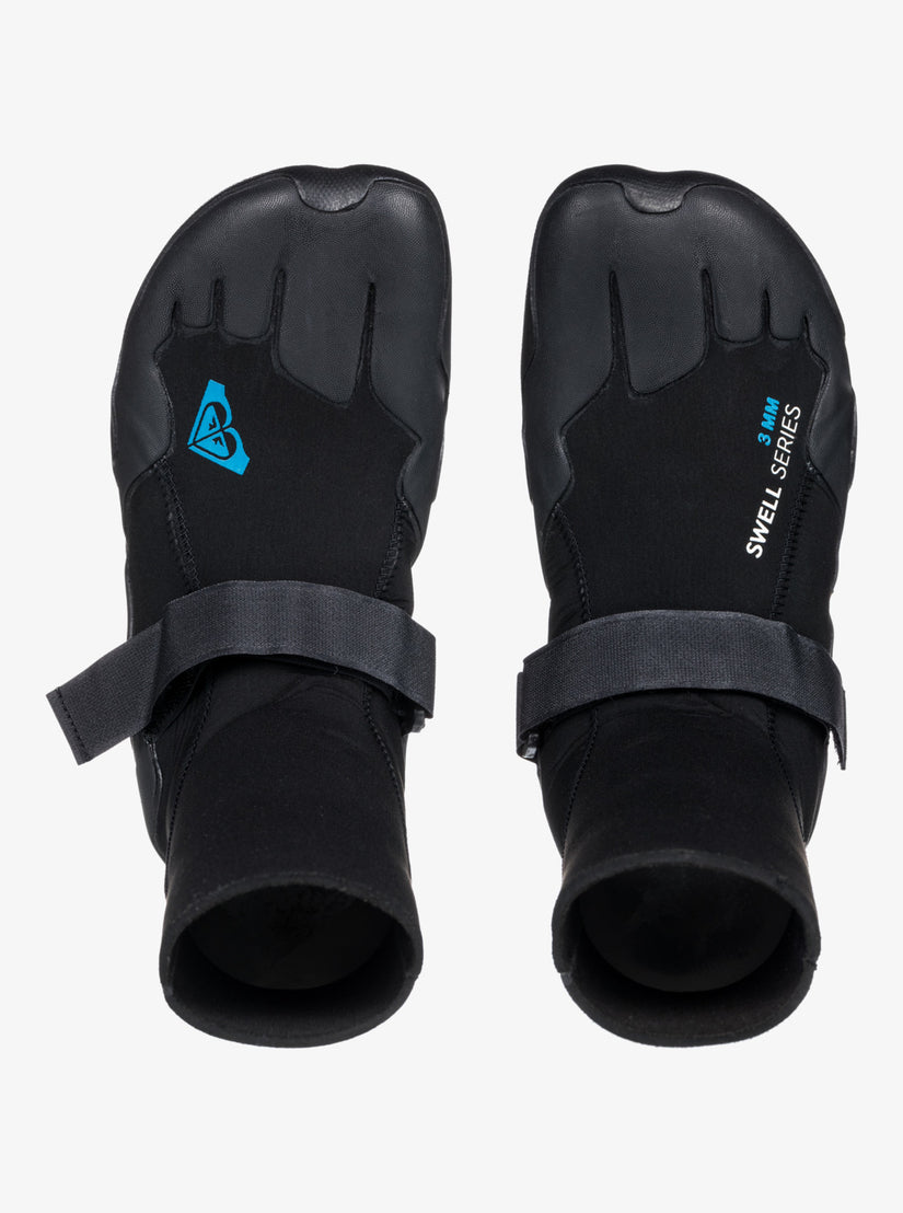 Women Roxy® 3mm Swell Series Round Toe Wetsuit Boots Black | KBGA-16950
