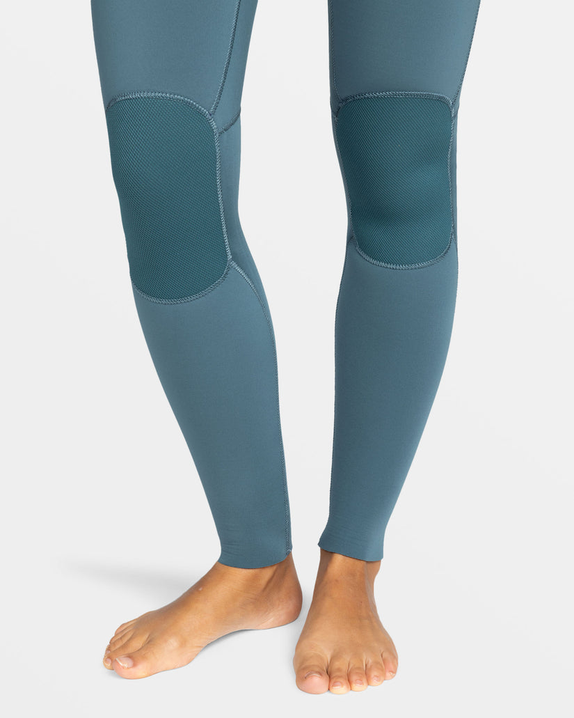 Women Roxy® 5/4/3mm Swell Series Back Zip Wetsuit Blue | DIMV-26730