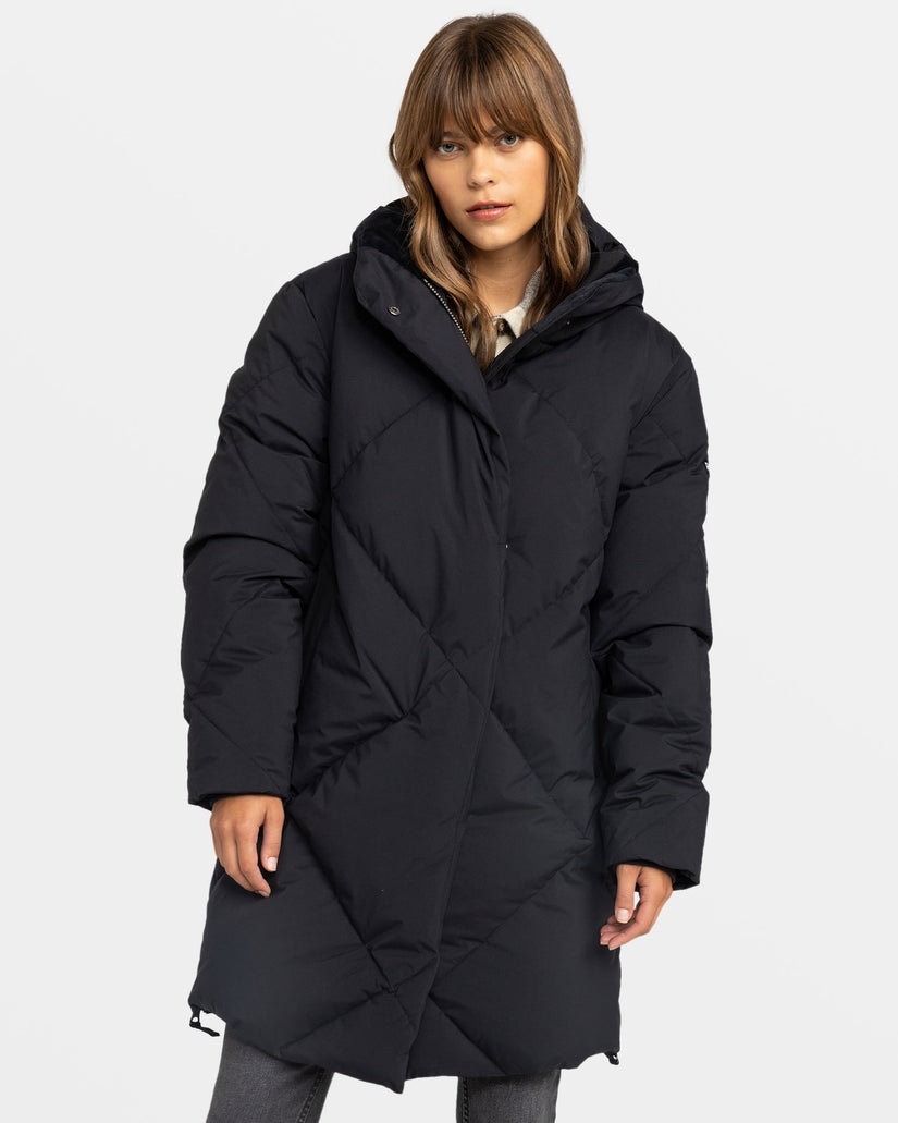 Women Roxy® Abbie Insulated Jackets Black | YVDL-93546