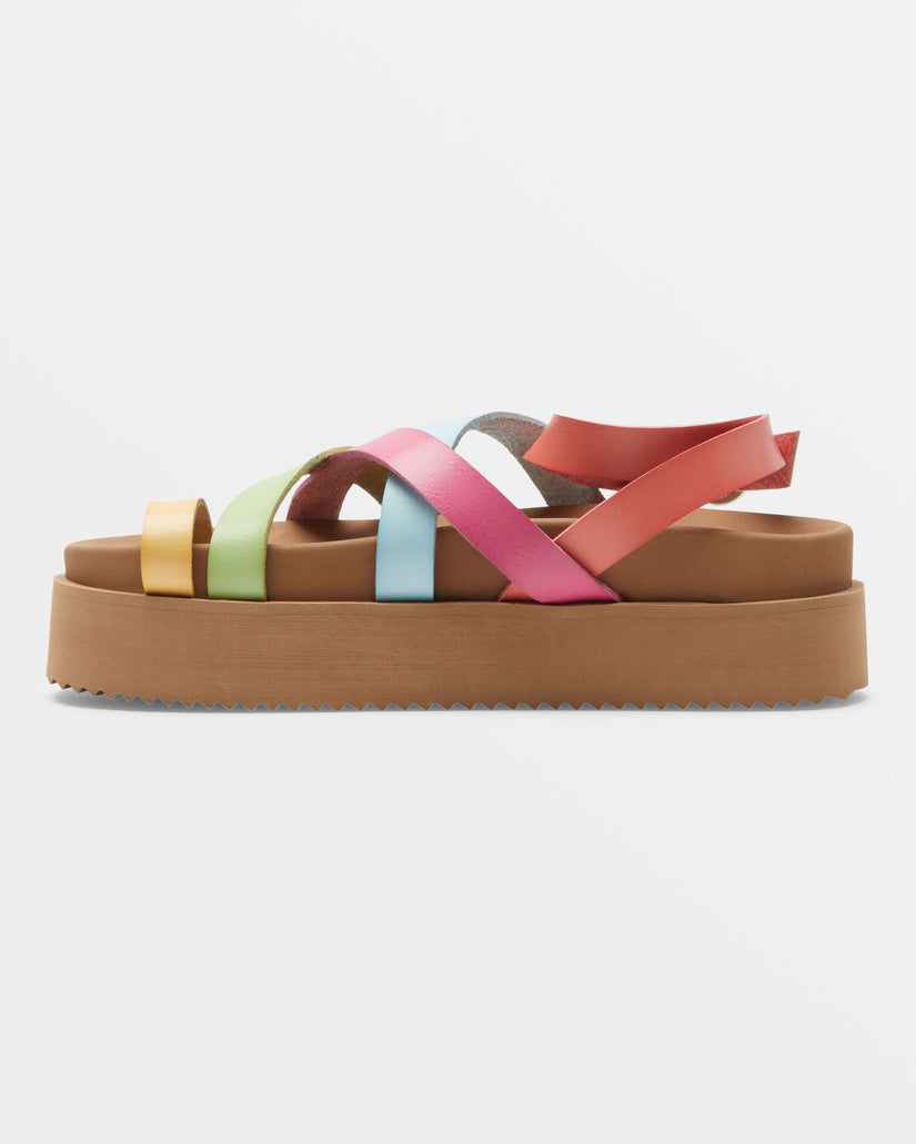 Women Roxy® Ahri Hawaii Sandals Multicolor | HTYK-30416