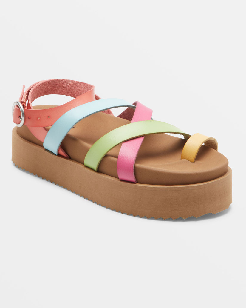 Women Roxy® Ahri Hawaii Sandals Multicolor | HTYK-30416