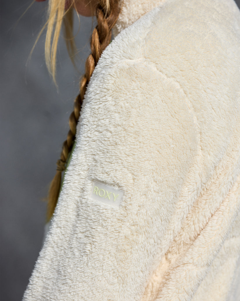 Women Roxy® Alabama Mock Neck Sweatshirt White | DBPO-23154