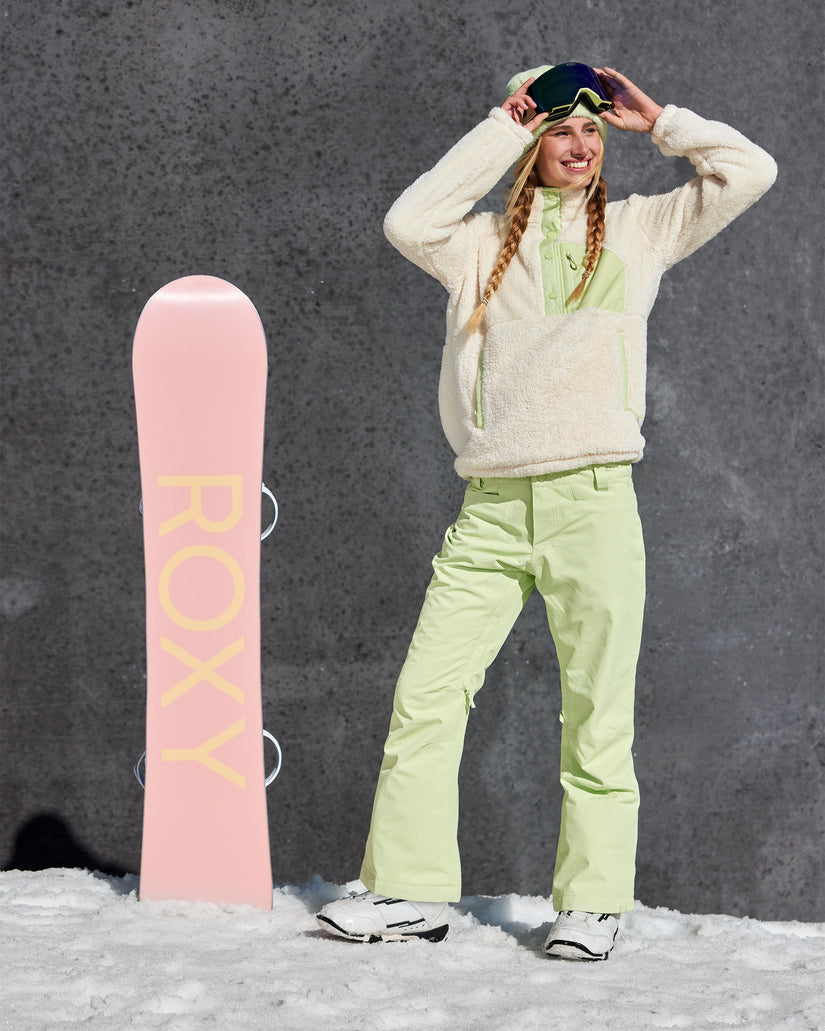 Women Roxy® Alabama Mock Neck Sweatshirt White | DBPO-23154