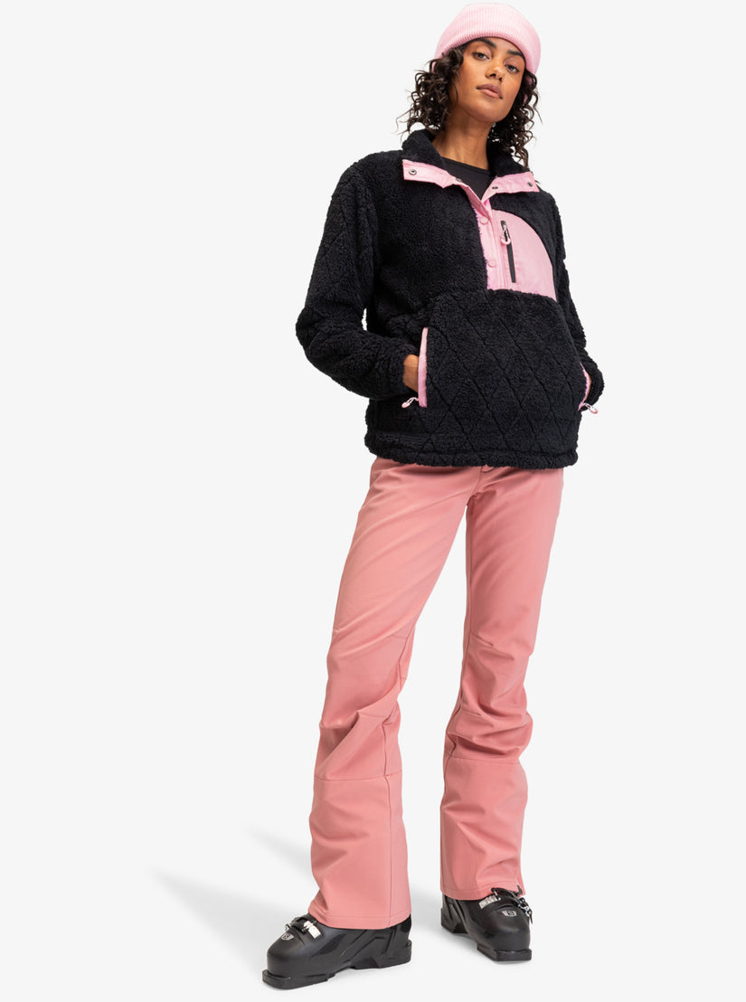 Women Roxy® Alabama Technical Fleece Black | CUWK-54208