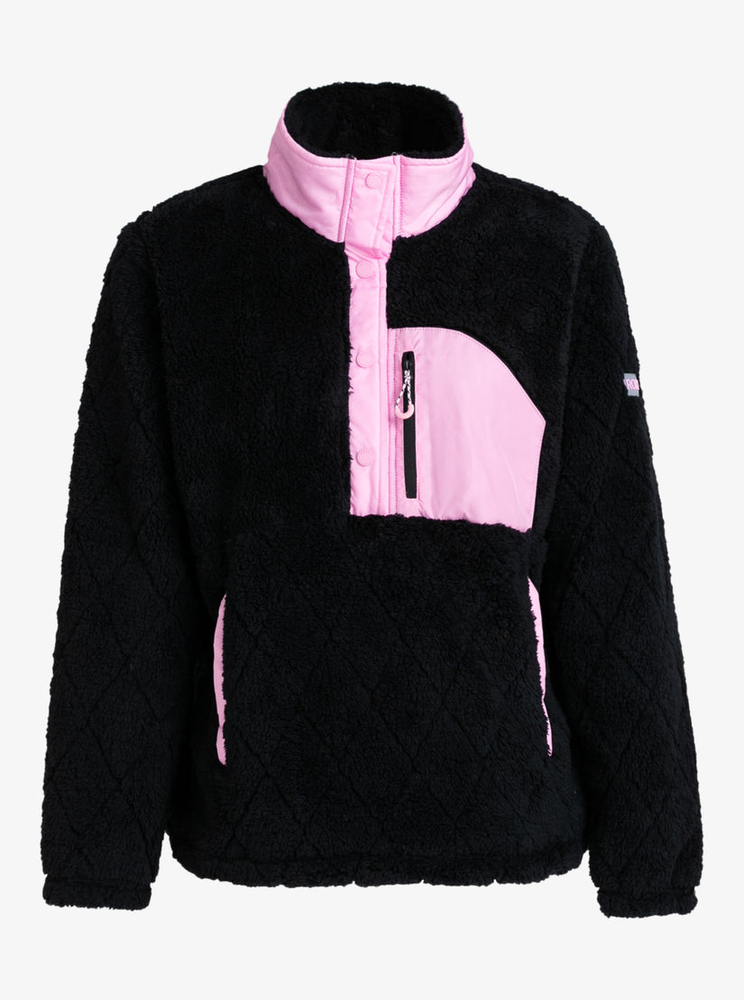 Women Roxy® Alabama Technical Fleece Black | CUWK-54208