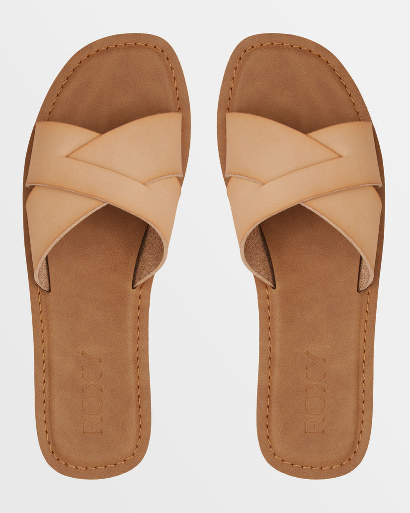 Women Roxy® Andreya Sandals Beige | CFPO-91267