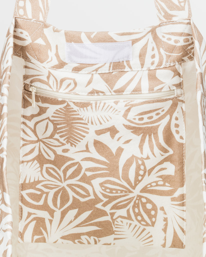 Women Roxy® Anti Bad Vibes Printed Handbag Brown | WGSC-34201