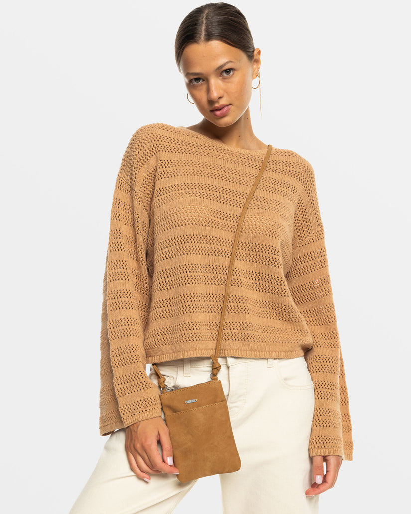 Women Roxy® As You Can Small Crossbody Bags Brown | HZDI-15360