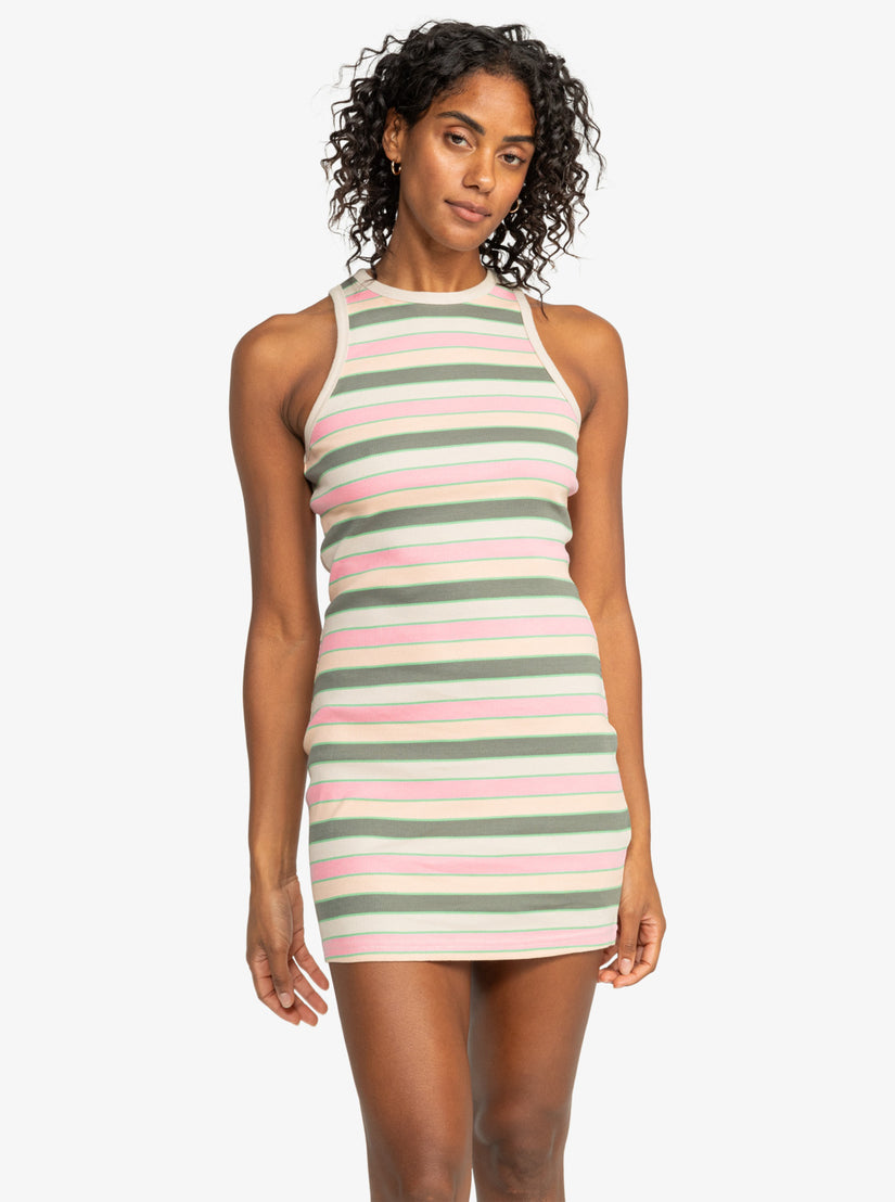Women Roxy® Back To Beautiful Dress Green | WRDO-31265