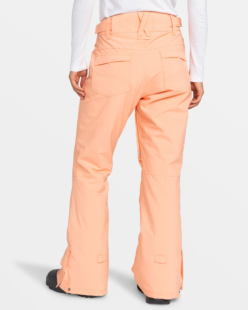 Women Roxy® Backyard Snowboard Pants Orange | NYVC-81923