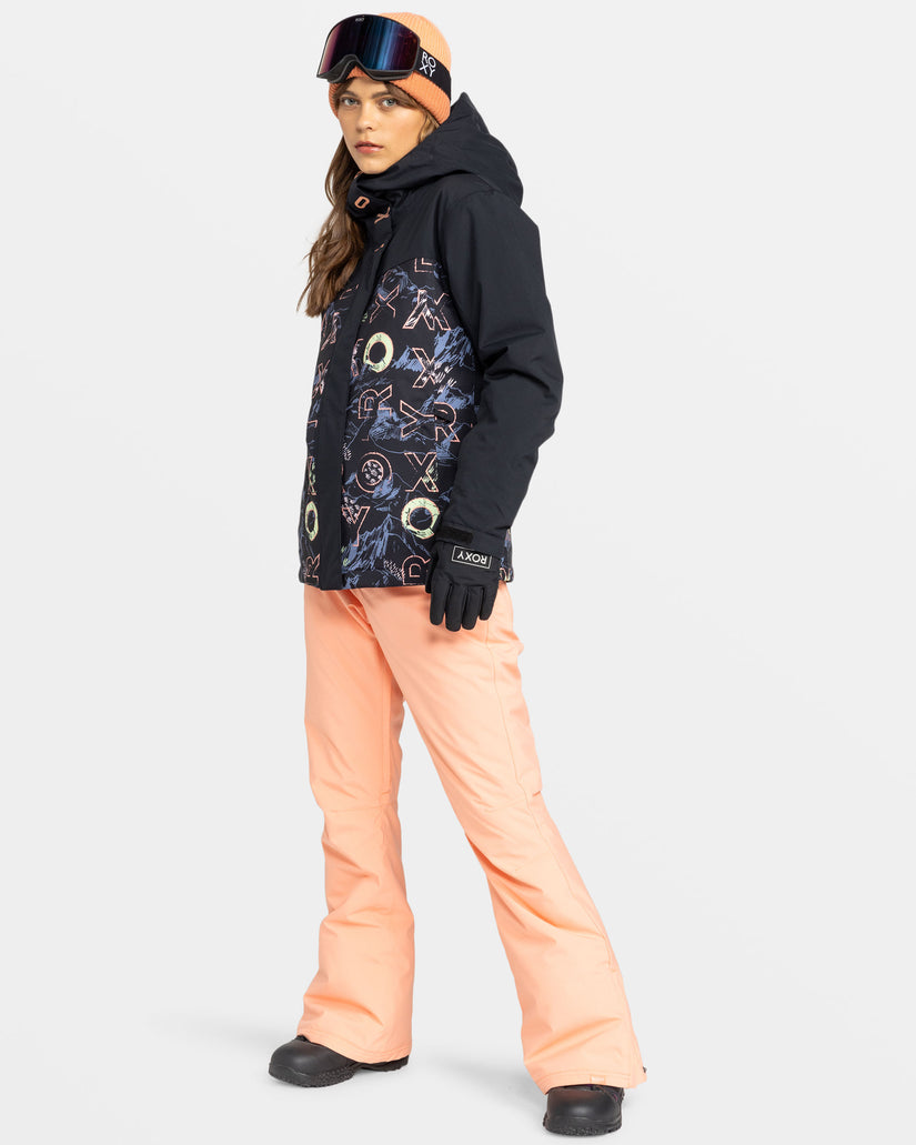 Women Roxy® Backyard Snowboard Pants Orange | NYVC-81923