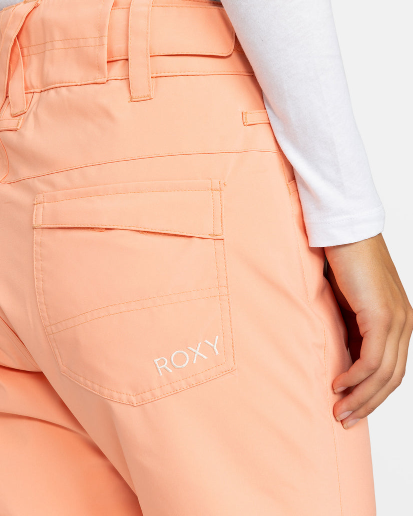 Women Roxy® Backyard Snowboard Pants Orange | NYVC-81923