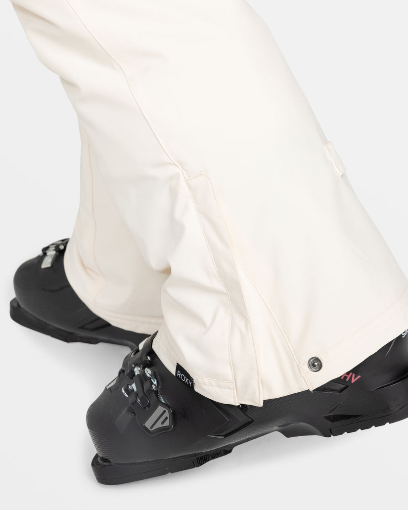 Women Roxy® Backyard Snowboard Pants White | XQZL-95362