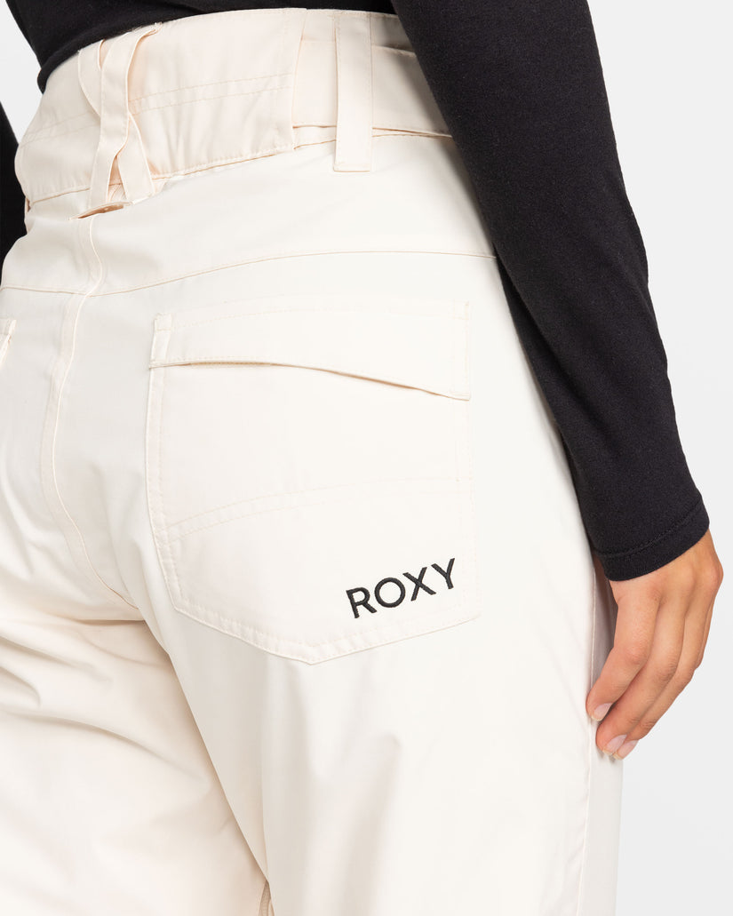 Women Roxy® Backyard Snowboard Pants White | XQZL-95362