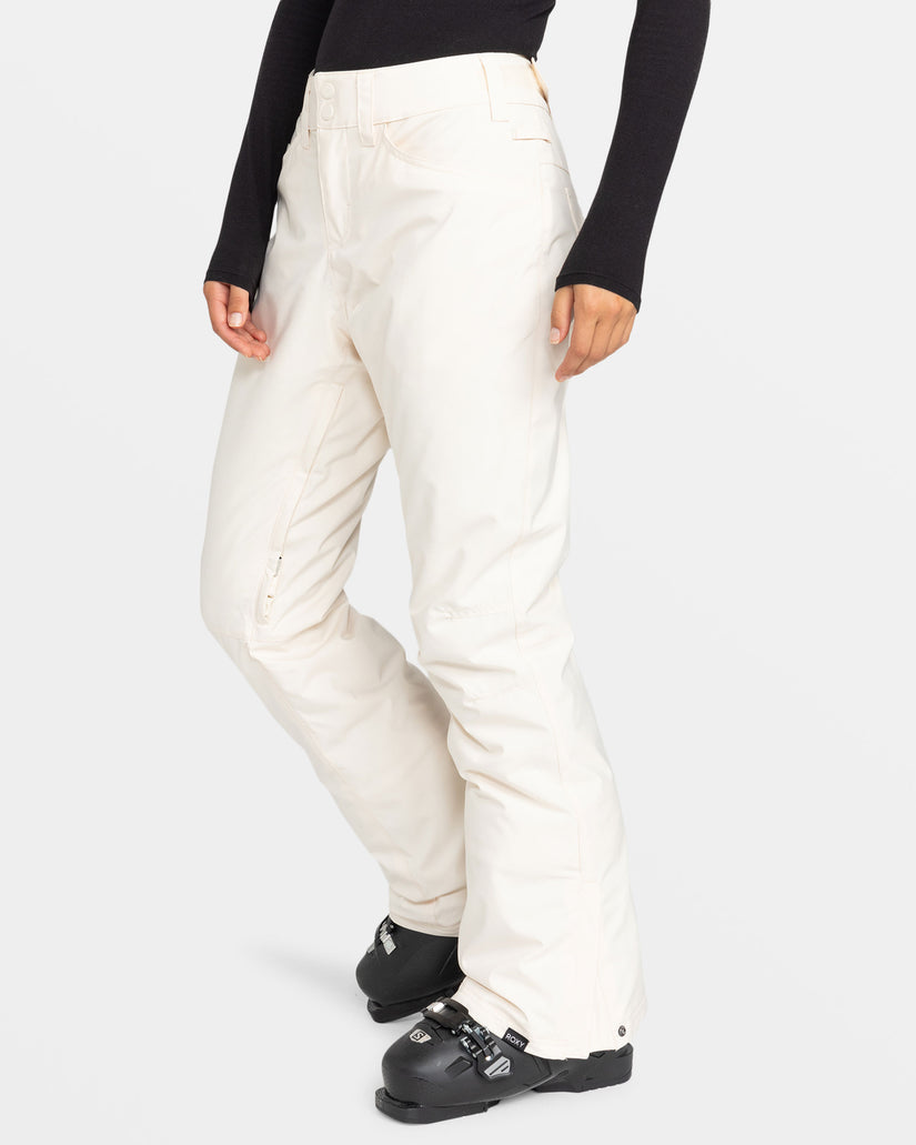Women Roxy® Backyard Snowboard Pants White | XQZL-95362