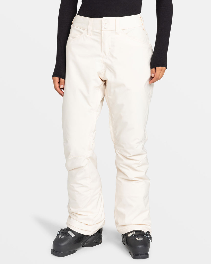 Women Roxy® Backyard Snowboard Pants White | XQZL-95362