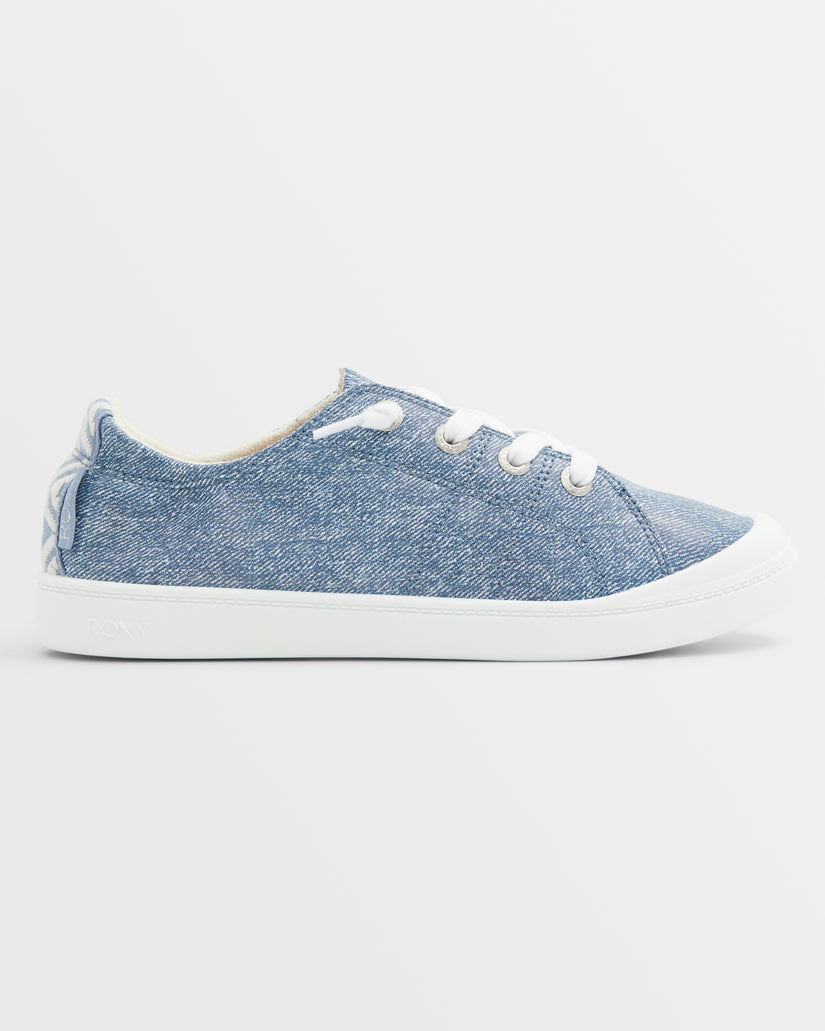 Women Roxy® Bayshore Plus LX Sneakers Blue | FWIZ-04671