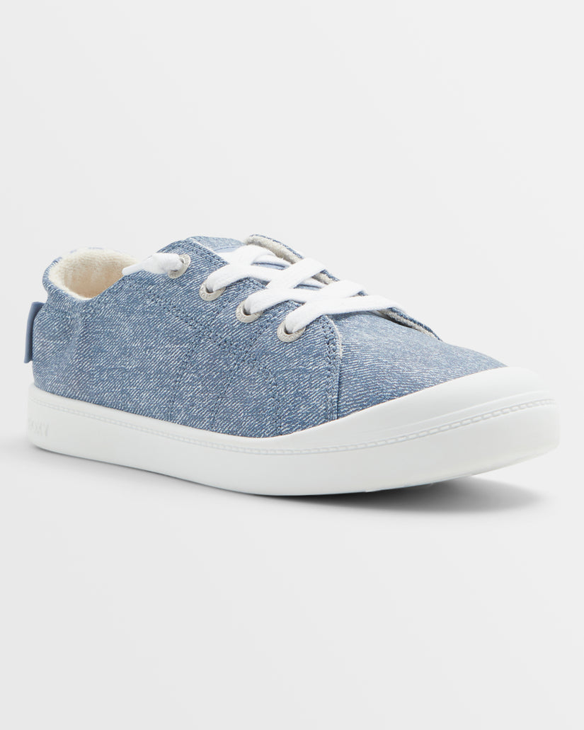 Women Roxy® Bayshore Plus LX Sneakers Blue | FWIZ-04671