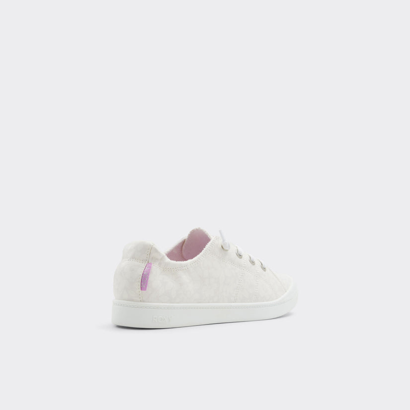 Women Roxy® Bayshore Plus LX Sneakers White | IVPK-43916