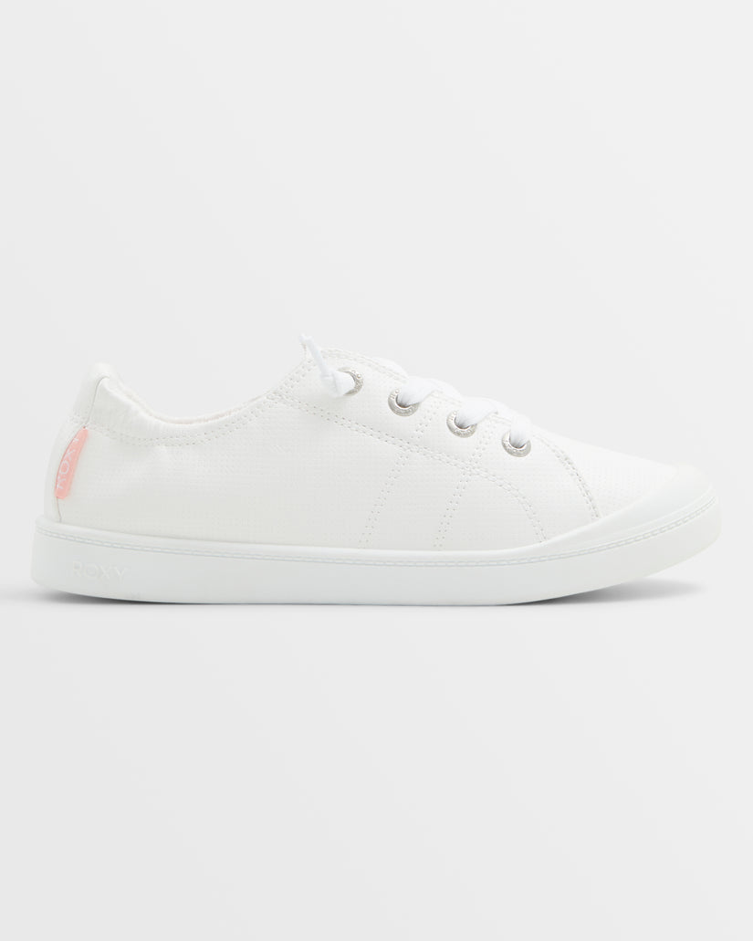 Women Roxy® Bayshore Plus LX Sneakers White | KXAT-01265