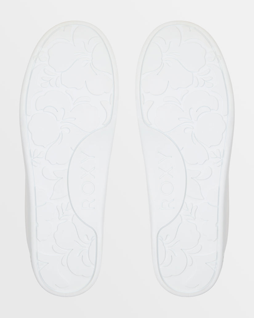 Women Roxy® Bayshore Plus LX Sneakers White | KXAT-01265