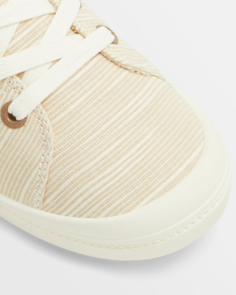 Women Roxy® Bayshore Plus Sneakers Beige | AUTS-10594