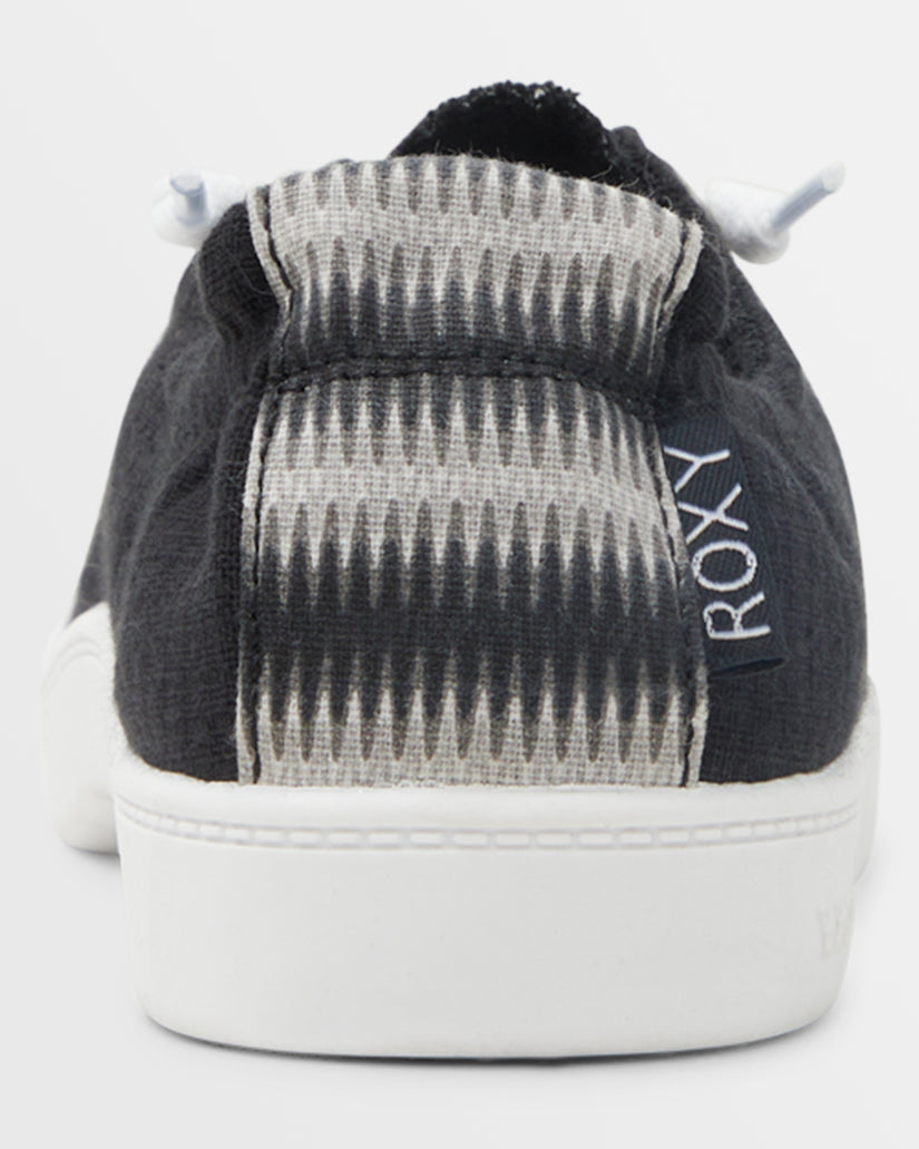 Women Roxy® Bayshore Plus Sneakers Black | ROIM-80527