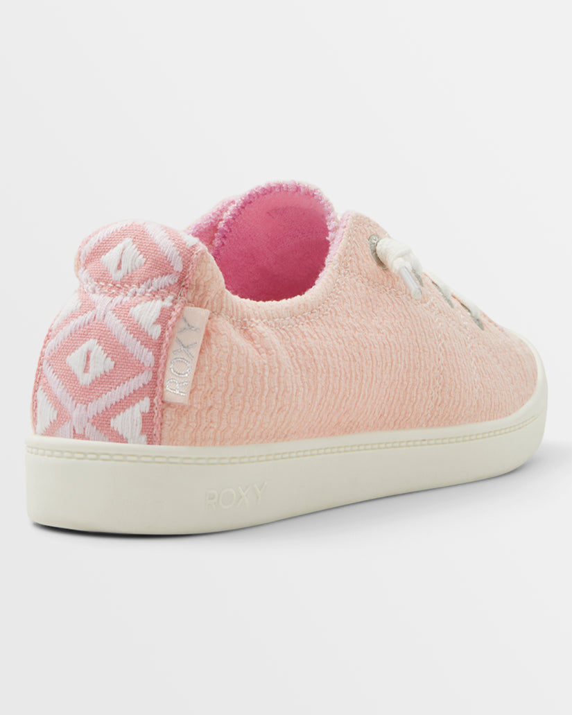 Women Roxy® Bayshore Plus Sneakers Pink | MHAR-87231