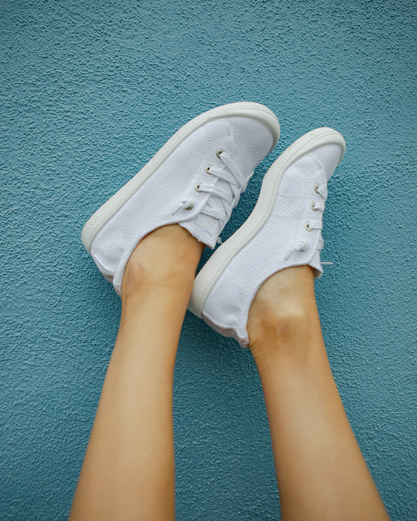 Women Roxy® Bayshore Plus Sneakers White | CNYU-57908